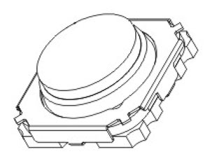 帶燈輕觸開(kāi)關(guān)R2990結(jié)構(gòu)圖
